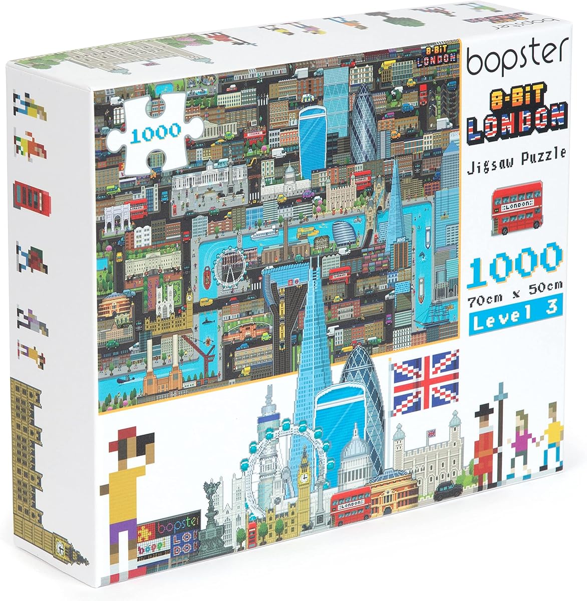8-Bit London Puzzle — 1000 Pieces by bopster