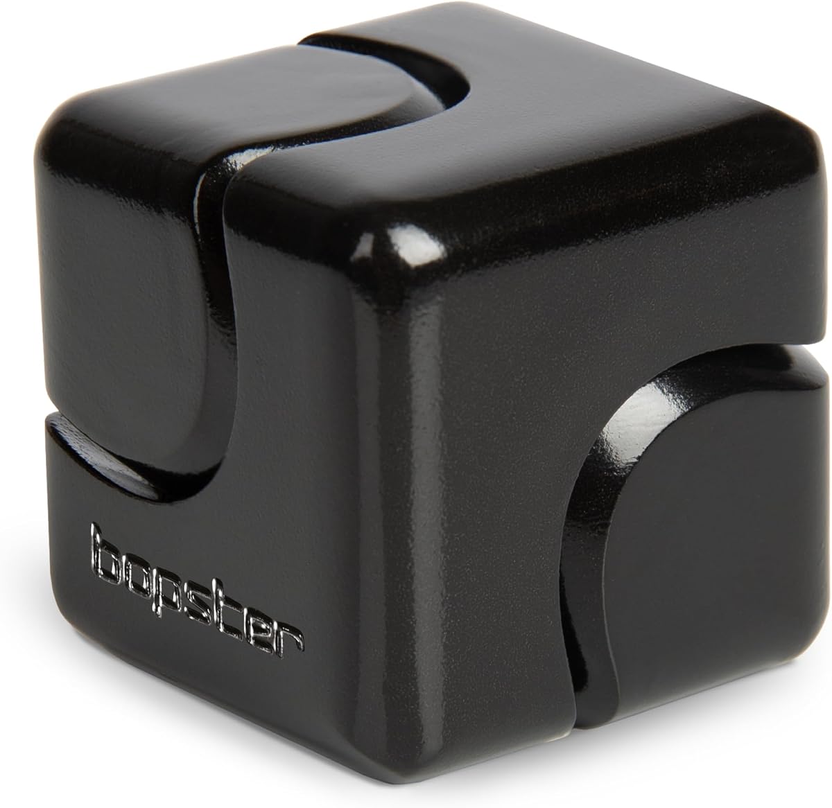 Anodised Fidget Cube Spinner by bopster seen from the side