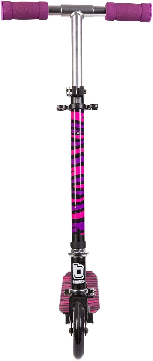 Two-Wheeled Folding Scooter — Purple Zebra by bopster color line-up