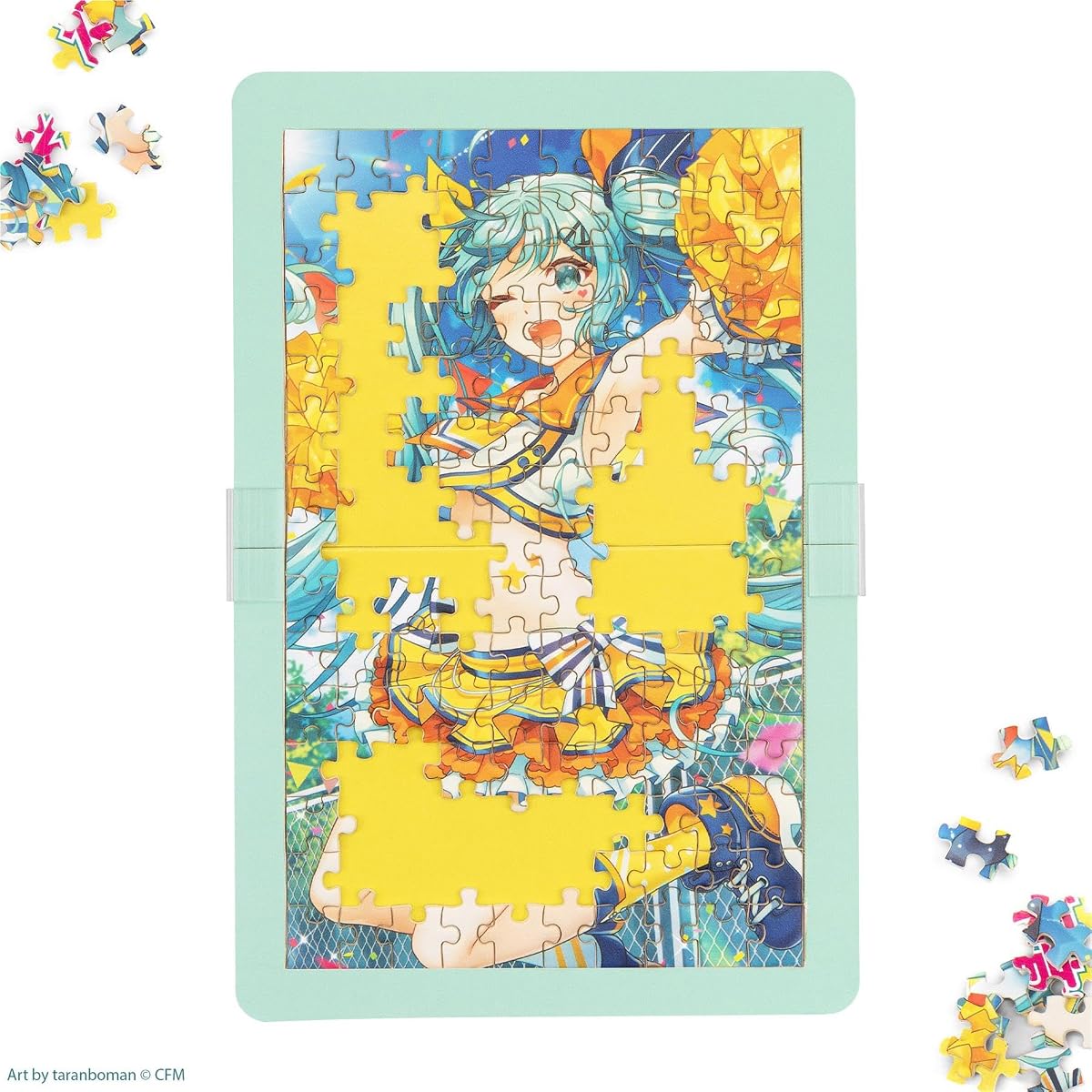 bopster Hatsune Miku Cheerleader Micro Puzzle — 150 Pieces up close