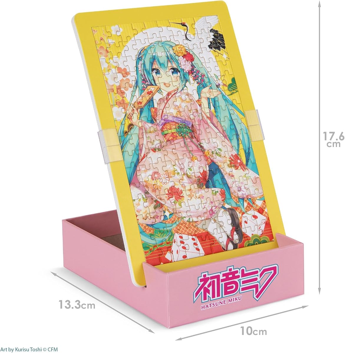 Hatsune Miku Kimono Micro Puzzle — 150 Pieces by bopster with the box