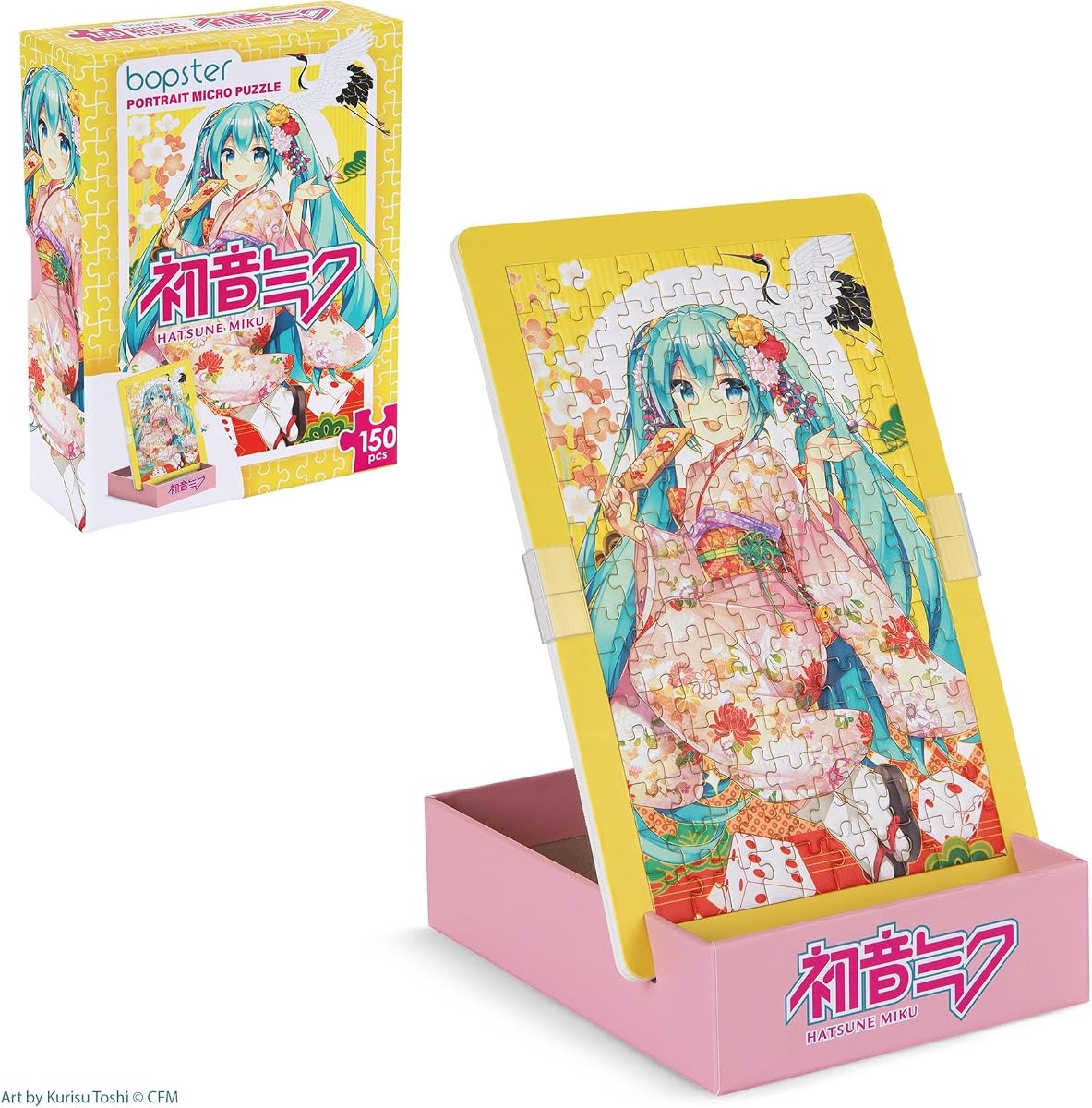 Hatsune Miku Kimono Micro Puzzle — 150 Pieces by bopster color line-up