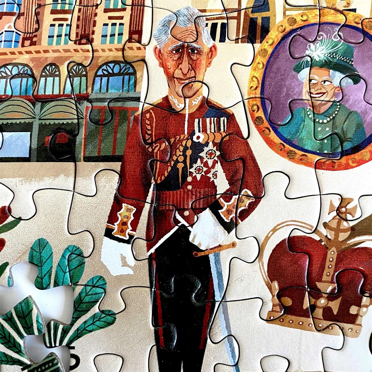 Illustrated London Puzzle — 1000 Pieces by bopster close up