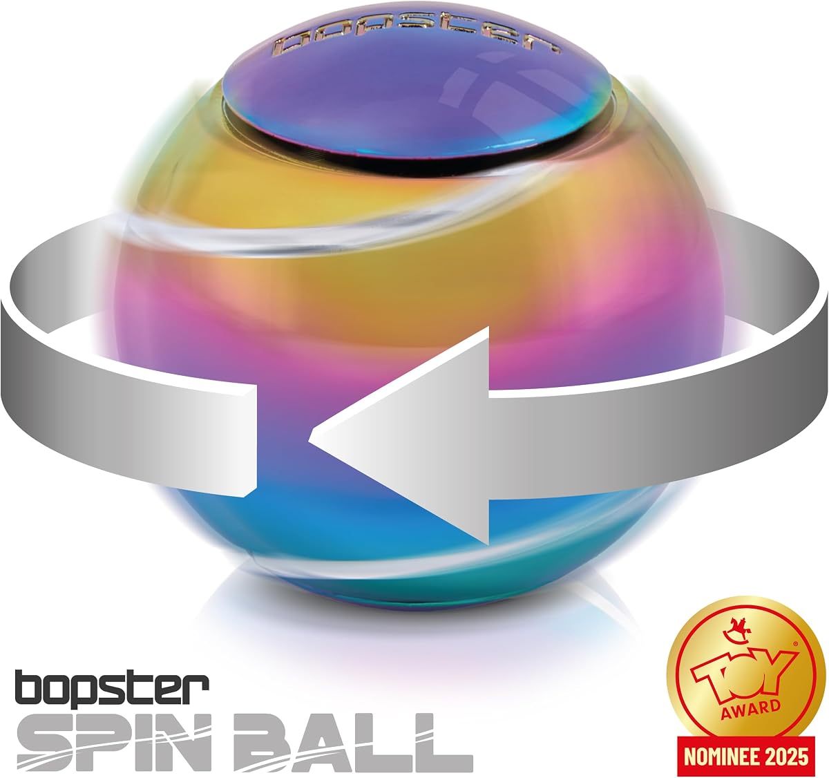 Metal Spin Ball Fidget Spinner by bopster color line-up