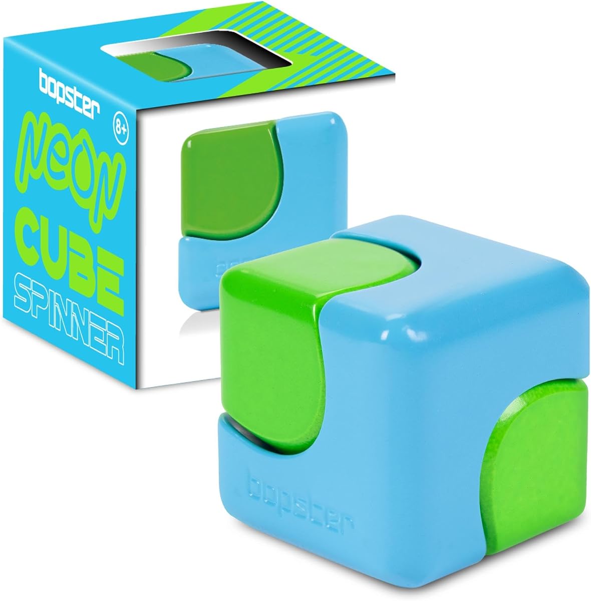 Neon Cube Spinner by bopster